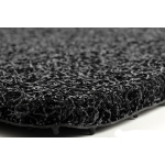 FIAT 500X All Weather Cargo Mat - Custom Rubber Woven Carpet - Black by SILA Concepts